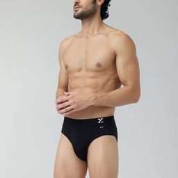 XYXX Pack Of 3 Cotton Mid-Rise Basic Briefs XYBRF3PCKN1054-19