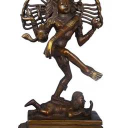 Exotic India Brown Religious Idol Showpiece-picture-2