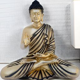 CraftEstate Black Buddha Showpiece-image-72