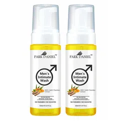 Park Daniel Set Of 2 Men's Intimate Wash With Haldi Chandan Extract- 150 ml Each-2