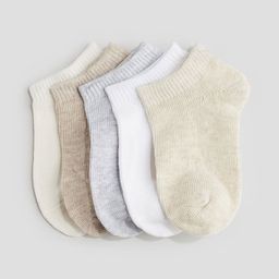 H&M 5-Pack Trainer Socks-image-25