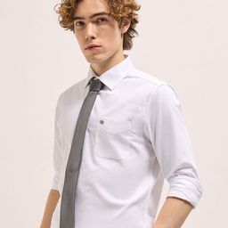 THE BEAR HOUSE Tailored Fit Cotton Formal Shirt-image-16