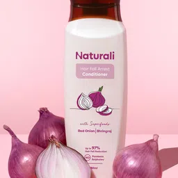 Naturali Hairfall Arrest Conditioner With Red Onion & Bhringraj- 180 ml-50
