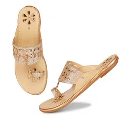 Shoegazing Sandals for Women | Daily Use Branded & Stylish Slippers Chappals| Kolhapuri Flat Party wear Chappals for women-image-61