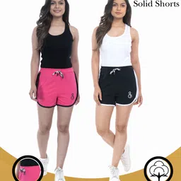 StyleAOne Women Yoga Sports Shorts-picture-24