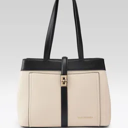 Van Heusen Textured Structured Shoulder Bag-image-1