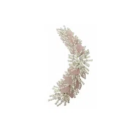 SAMYAK Crystal Petals Tiara Hair Pin-picture-31