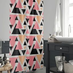 ArtzFolio Single Piece Waterproof Polyester Shower Curtain-image-96
