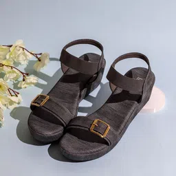 Inc 5 Party Wedge Sandals with Buckles-50