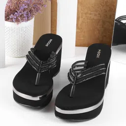 Mochi Women Wedge Heel Sandals-48