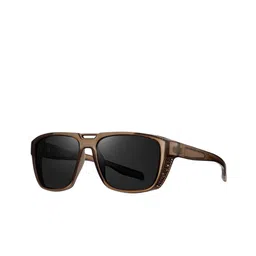 StyleCast x Revolte Men Polarised and UV Protected Lens Wayfarer Sunglasses M113S16109E_F-86