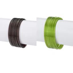 1ST TIME Set Of 24 Brown Alloy Bangles-picture-13