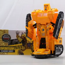 CHOCOZONE 2 In 1 Automatic Transforming Car Crane With Music image 2