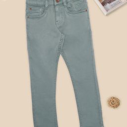 Pantaloons Junior Boys Slim Fit Mid-Rise Jeans-picture-2