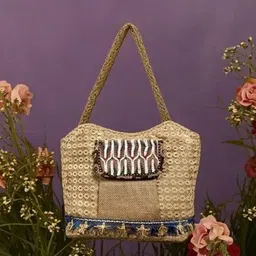 JUTE NEXT Women Textured Shopper Shoulder Bag-35