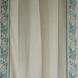 Dekor World Multicoloured Set of 2 Embroidered Window Curtain image 2