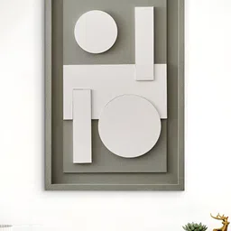 Home Centre Olive Green 1 Pieces MDF Wall Photo Frames-image-24