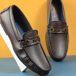 Mochi Men Synthetic Driving Shoes-11