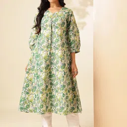 Vbuyz Women Floral Printed Floral Kurta-image-37
