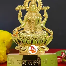 DARIDRA BHANJAN Gold-Toned Religious Idol Showpiece-image-55