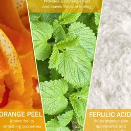 7 days 7DAYS Set Of 2 Vitamin C Face Wash For Cleansing With Orange Peel & Lemon Balm 100ml Each image 2