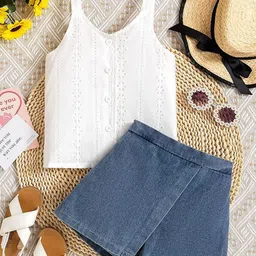 LULU & SKY Girls Top with Shorts-image-95