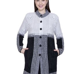Chatanya Women Floral Longline Cardigan-image-66