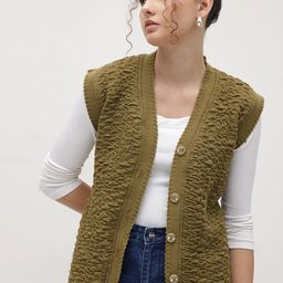 The Roadster Life Co. Women Self Design Longline Cardigan-picture-8