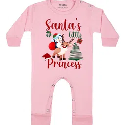 Arvesa My First Christmas Printed Bodysuit-image-77