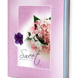 SEHAZ ARTWORKS Purple Printed Photo Album-image-80