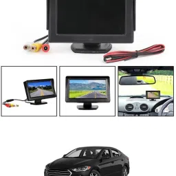 Universal Car Dashboard 4.3Inch TFT Display LCD Monitor Screen-87 Black LCD-image-55