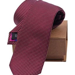 The Tie Hub Men Printed Skinny Tie-image-95