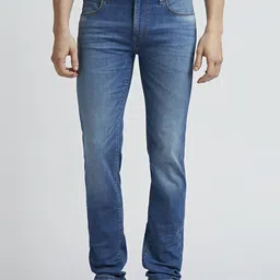 Pepe Jeans Men Vapour Slim Fit Light Fade Stretchable Jeans-picture-3