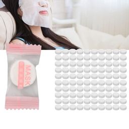 RANORE Set Of 100 Compressed Face Mask Spa Sheets image 3