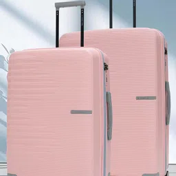 Nasher Miles Havelock Set Of 2 Textured Hard-Sided Trolley Bags-34