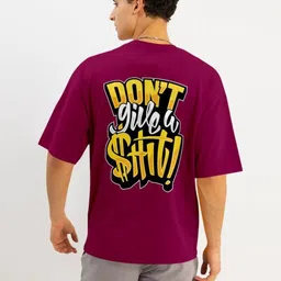 Triptee Men Typography Printed Applique T-shirt-picture-21