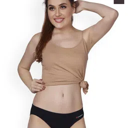 LOGGERHEAD Pack Of 2 Bikini Briefs LHMB014-Dark Grey-Black-54