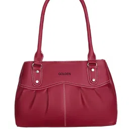 Golden Feather Art & Craft Women Solid Structured Shoulder Bag-54