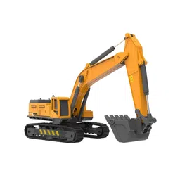 PINQUE Kids Long Excavator Toy-25