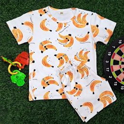 BAESD Kids-Unisex Printed T-shirt with Shorts-30