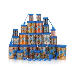 Aura Blue Set of 6 Regular Multi-Utility Organisers-5