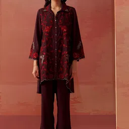 Lakshita Embroidered Tunic With Trousers Co-Ords-49
