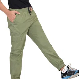 UNOseven Boys Relaxed Straight Leg Loose Fit Cotton Joggers-image-44