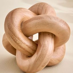 Home Centre Driftwood Brown Wooden Link Showpiece-picture-47