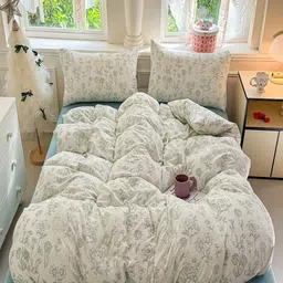 JC HOME 4 Piece Double Queen Regular Bedding Set-picture-36