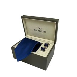 The Tie Hub Men Neck Tie & Cufflinks Accessory Gift Set-image-25
