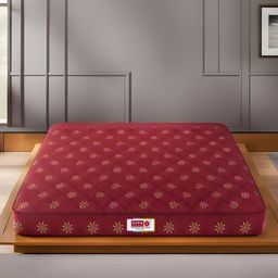 USHA SHRIRAM Maroon & Beige Quilted Orthopedic KingMattress-image-88