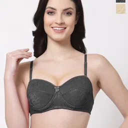SHYAM SONS FLAIR Floral Bralette Bra Full Coverage Lightly Padded-picture-57