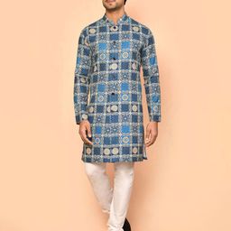 Arihant Rai Sinha Men Ethnic Motifs Printed Kurta-image-97