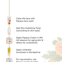 KEYA SETH Papaya Day Cream with Jojoba & Grapeseed for Glowing & Anti Blemish - 50 ml image 4